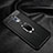 Soft Silicone Gel Leather Snap On Case Cover with Magnetic Finger Ring Stand for Realme X