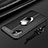Soft Silicone Gel Leather Snap On Case Cover with Magnetic Finger Ring Stand for Samsung Galaxy A71 5G