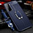 Soft Silicone Gel Leather Snap On Case Cover with Magnetic Finger Ring Stand for Samsung Galaxy S21 5G