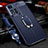 Soft Silicone Gel Leather Snap On Case Cover with Magnetic Finger Ring Stand for Xiaomi Redmi Note 11 Pro+ Plus 5G