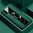 Soft Silicone Gel Leather Snap On Case Cover with Magnetic Finger Ring Stand S01 for Oppo A31 Green