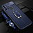 Soft Silicone Gel Leather Snap On Case Cover with Magnetic Finger Ring Stand S01 for Oppo A32