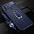 Soft Silicone Gel Leather Snap On Case Cover with Magnetic Finger Ring Stand S01 for Oppo A33