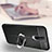 Soft Silicone Gel Leather Snap On Case Cover with Magnetic Finger Ring Stand S01 for Xiaomi Poco X2