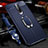 Soft Silicone Gel Leather Snap On Case Cover with Magnetic Finger Ring Stand S01 for Xiaomi Redmi K30 5G