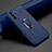 Soft Silicone Gel Leather Snap On Case Cover with Magnetic Finger Ring Stand S02 for Samsung Galaxy S21 5G