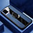 Soft Silicone Gel Leather Snap On Case Cover with Magnetic Finger Ring Stand S02 for Vivo V20 Pro 5G