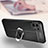 Soft Silicone Gel Leather Snap On Case Cover with Magnetic Finger Ring Stand S02 for Xiaomi Mi 11 Lite 5G