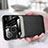 Soft Silicone Gel Leather Snap On Case Cover with Magnetic Finger Ring Stand S03 for Apple iPhone 13 Mini