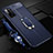 Soft Silicone Gel Leather Snap On Case Cover with Magnetic Finger Ring Stand S03 for Huawei Honor 30 Pro+ Plus