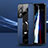 Soft Silicone Gel Leather Snap On Case Cover with Magnetic Finger Ring Stand S03 for Samsung Galaxy S21 FE 5G Blue