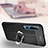 Soft Silicone Gel Leather Snap On Case Cover with Magnetic Finger Ring Stand S04 for Xiaomi Mi 10