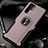 Soft Silicone Gel Leather Snap On Case Cover with Magnetic Finger Ring Stand T05 for Huawei P30 Pro New Edition