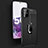 Soft Silicone Gel Leather Snap On Case Cover with Magnetic Finger Ring Stand WL1 for Samsung Galaxy S20 Plus 5G