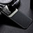 Soft Silicone Gel Leather Snap On Case Cover with Magnetic FL1 for Samsung Galaxy A72 5G Black