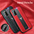 Soft Silicone Gel Leather Snap On Case Cover with Magnetic FL1 for Samsung Galaxy Note 20 5G