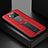 Soft Silicone Gel Leather Snap On Case Cover with Magnetic FL1 for Xiaomi Poco X3 Pro Red