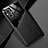 Soft Silicone Gel Leather Snap On Case Cover with Magnetic for OnePlus Nord N20 5G Black