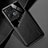 Soft Silicone Gel Leather Snap On Case Cover with Magnetic for Oppo Reno8 Pro 5G Black