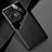 Soft Silicone Gel Leather Snap On Case Cover with Magnetic for Oppo Reno9 5G Black