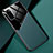 Soft Silicone Gel Leather Snap On Case Cover with Magnetic for Samsung Galaxy S20 5G Green