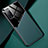 Soft Silicone Gel Leather Snap On Case Cover with Magnetic for Samsung Galaxy S20 FE (2022) 5G Green