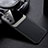 Soft Silicone Gel Leather Snap On Case Cover with Magnetic for Samsung Galaxy S22 5G Black