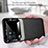 Soft Silicone Gel Leather Snap On Case Cover with Magnetic S01 for Vivo iQOO 9 5G