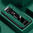 Soft Silicone Gel Leather Snap On Case Cover with Magnetic S01 for Xiaomi Mi 10i 5G Green