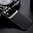 Soft Silicone Gel Leather Snap On Case Cover with Magnetic S01 for Xiaomi Mi 11 Ultra 5G Black