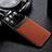 Soft Silicone Gel Leather Snap On Case Cover with Magnetic S01 for Xiaomi Mi 11 Ultra 5G Brown