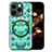 Soft Silicone Gel Leather Snap On Case Cover with Magnetic S01D for Apple iPhone 13 Pro