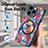 Soft Silicone Gel Leather Snap On Case Cover with Magnetic S01D for Apple iPhone 13 Pro Max