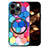 Soft Silicone Gel Leather Snap On Case Cover with Magnetic S01D for Apple iPhone 13 Pro Max