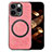 Soft Silicone Gel Leather Snap On Case Cover with Magnetic S02D for Apple iPhone 13 Pro