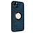 Soft Silicone Gel Leather Snap On Case Cover with Magnetic S07D for Apple iPhone 14