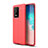 Soft Silicone Gel Leather Snap On Case Cover WL1 for Samsung Galaxy S20 Ultra 5G Red