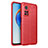 Soft Silicone Gel Leather Snap On Case Cover WL1 for Xiaomi Redmi K30S 5G Red