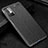 Soft Silicone Gel Leather Snap On Case Cover WL1 for Xiaomi Redmi Note 11 SE 5G Black