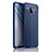Soft Silicone Gel Leather Snap On Case Cover WL1 for Xiaomi Redmi Note 9 Pro Blue