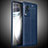 Soft Silicone Gel Leather Snap On Case Cover WL2 for Vivo X60 Pro 5G Blue