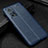 Soft Silicone Gel Leather Snap On Case Cover WL2 for Xiaomi Mi 10T 5G Blue
