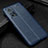 Soft Silicone Gel Leather Snap On Case Cover WL2 for Xiaomi Mi 10T Pro 5G Blue