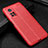 Soft Silicone Gel Leather Snap On Case Cover WL2 for Xiaomi Mi 10T Pro 5G Red