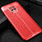 Soft Silicone Gel Leather Snap On Case Cover WL2 for Xiaomi Redmi 10X Pro 5G Red