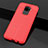Soft Silicone Gel Leather Snap On Case Cover Z01 for Huawei Mate 30 Lite Red