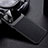 Soft Silicone Gel Leather Snap On Case Cover Z01 for Huawei Nova 7i Black