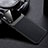 Soft Silicone Gel Leather Snap On Case Cover Z01 for Samsung Galaxy A90 5G Black