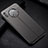 Soft Silicone Gel Leather Snap On Case Cover Z03 for Huawei Mate 30 Dark Gray