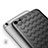 Soft Silicone Gel Leather Snap On Case for Apple iPhone 6S Black